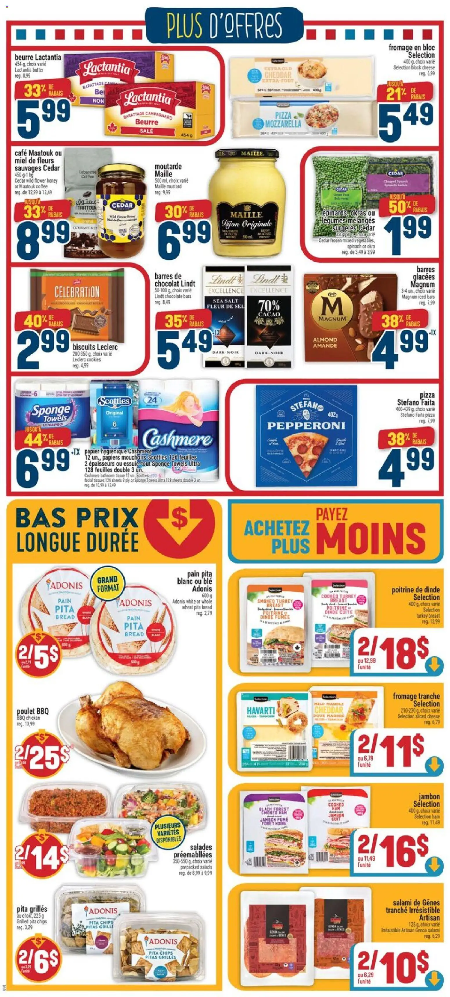 Adonis flyer valid from Sep 3, 2026 | Page: 3 | Products: Chips, Spinach, Salt, Bread