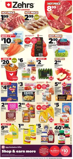 Preview of Zehrs weekly flyer / circulaire from shop Zehrs valid from Sep 10, 2026