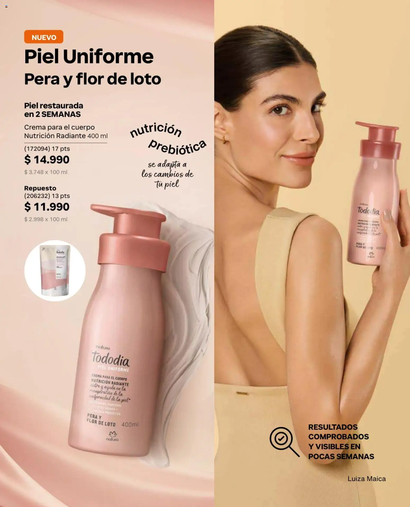 Natura Ofertas │ válido desde el 30.04.2026 | Página: 130 | Productos: Crema para el cuerpo, Pera, Crema