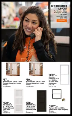 Preview of Home Depot weekly ads valid from 11.05.2026 | Page: 2 | Products: Masonite