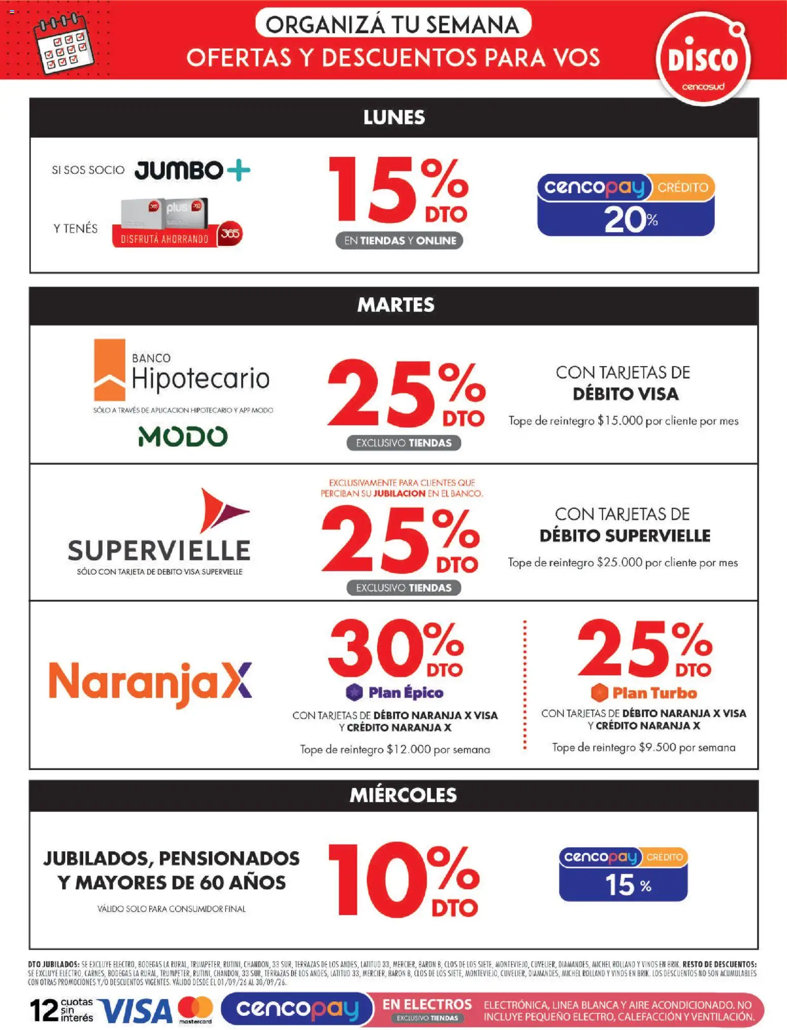 Disco - Ofertas | Córdoba │ válido desde el 04/09/2026 | Página: 11 | Productos: Disco