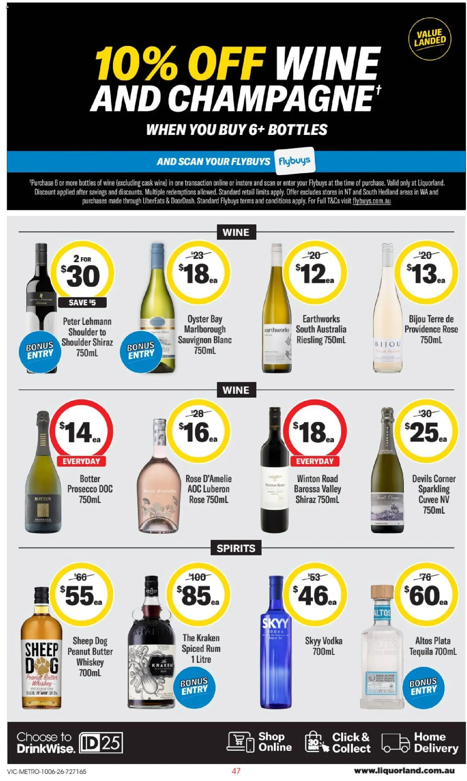 Liquorland catalogue - valid from 10.06.2026 | Page: 2 | Products: Wine, Vodka, Whiskey, Rum