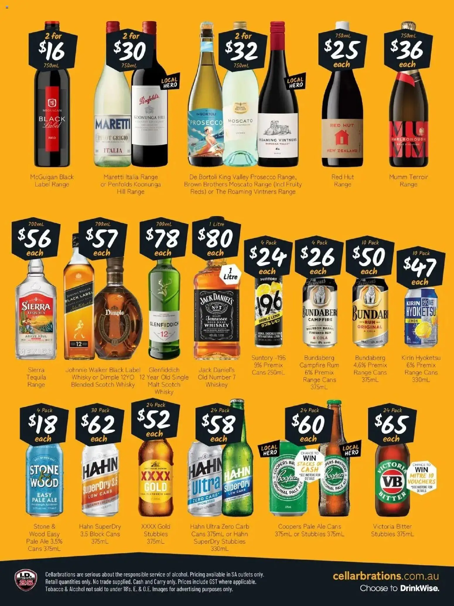 Cellarbrations catalogue - valid from 14.06.2026 | Page: 2 | Products: Bourbon, Whiskey, Rum, Lemon