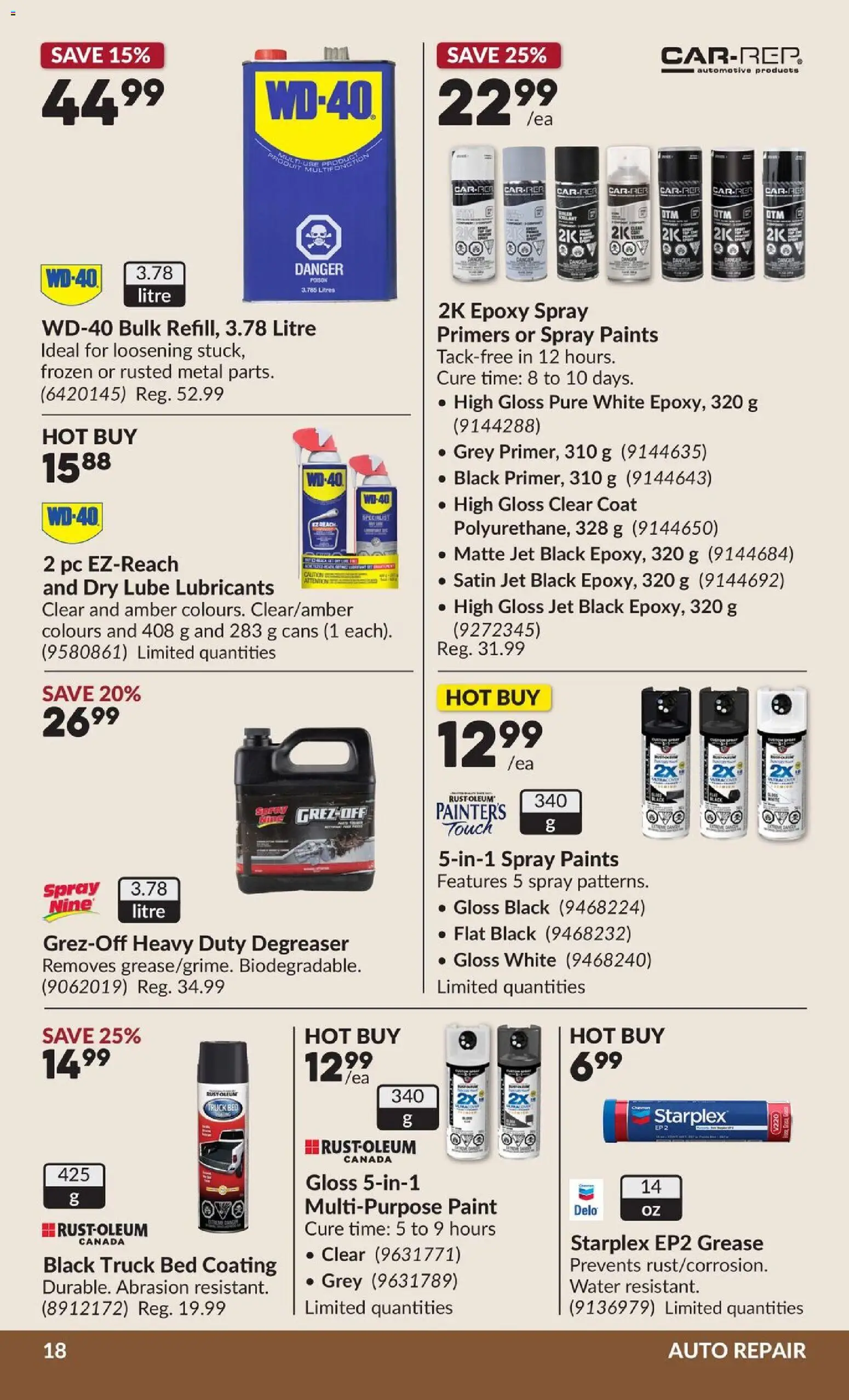 Princess Auto flyer valid from Oct 6, 2026 | Page: 23 | Products: PC, Water, Bed, Coat