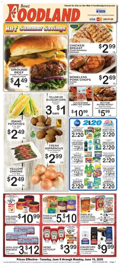 Preview of Foodland weekly ads valid from 09.06.2026 | Page: 1