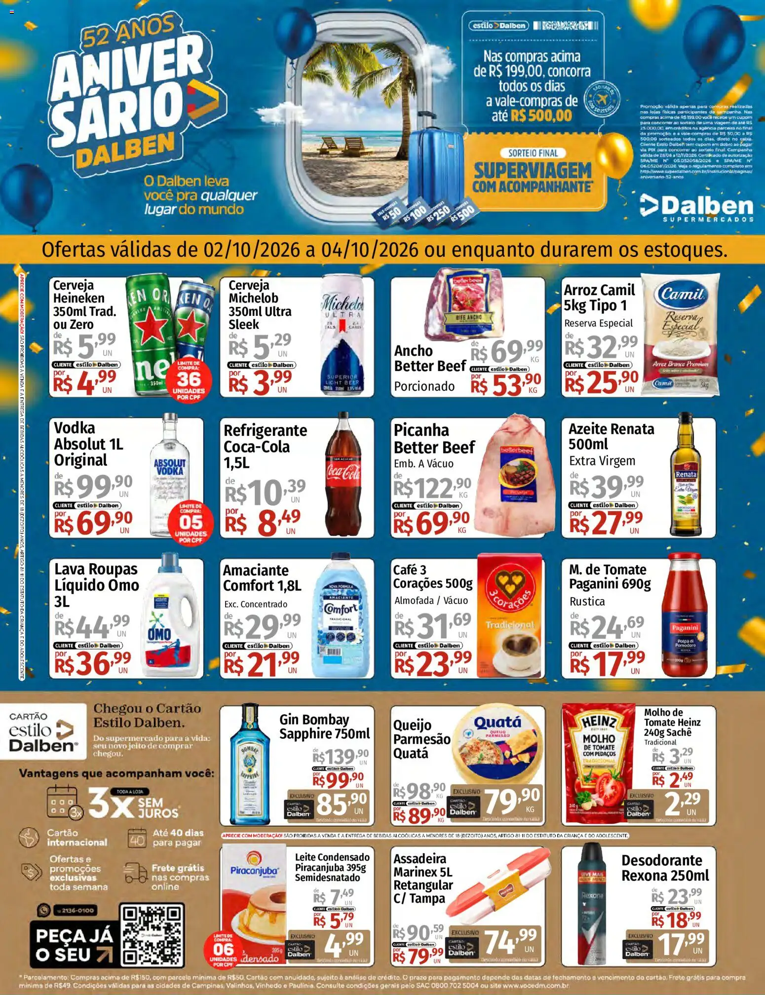 Supermercado Dalben Folheto - válido de 02/10/2026 | Página: 1