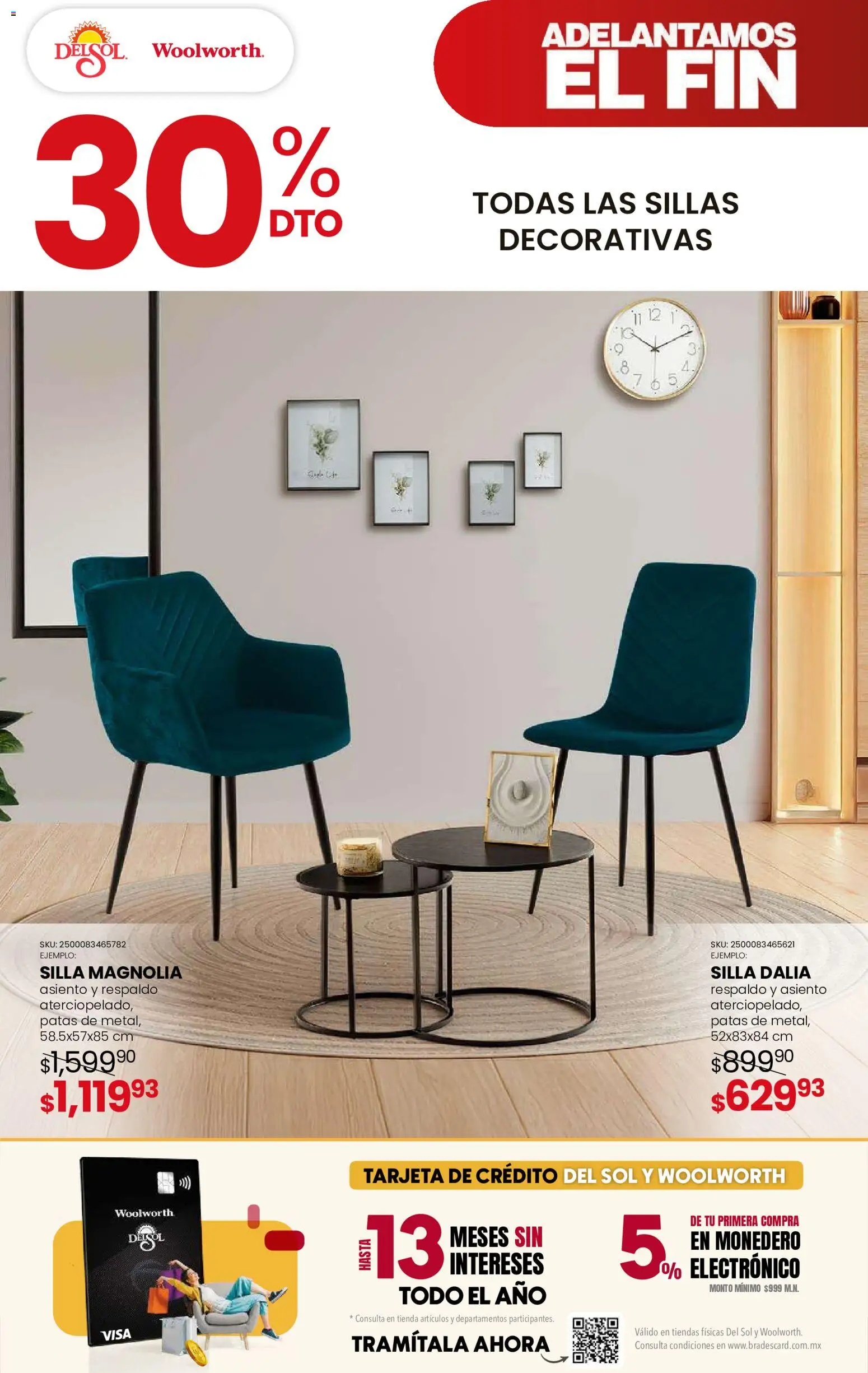 Nuevas ofertas de Del Sol y Woolworth válidas en toda la República Mexicana desde el 29/10/2026. ¡Encuentra las mejores ofertas en Del Sol y Woolworth Buen Fin! | Página: 23