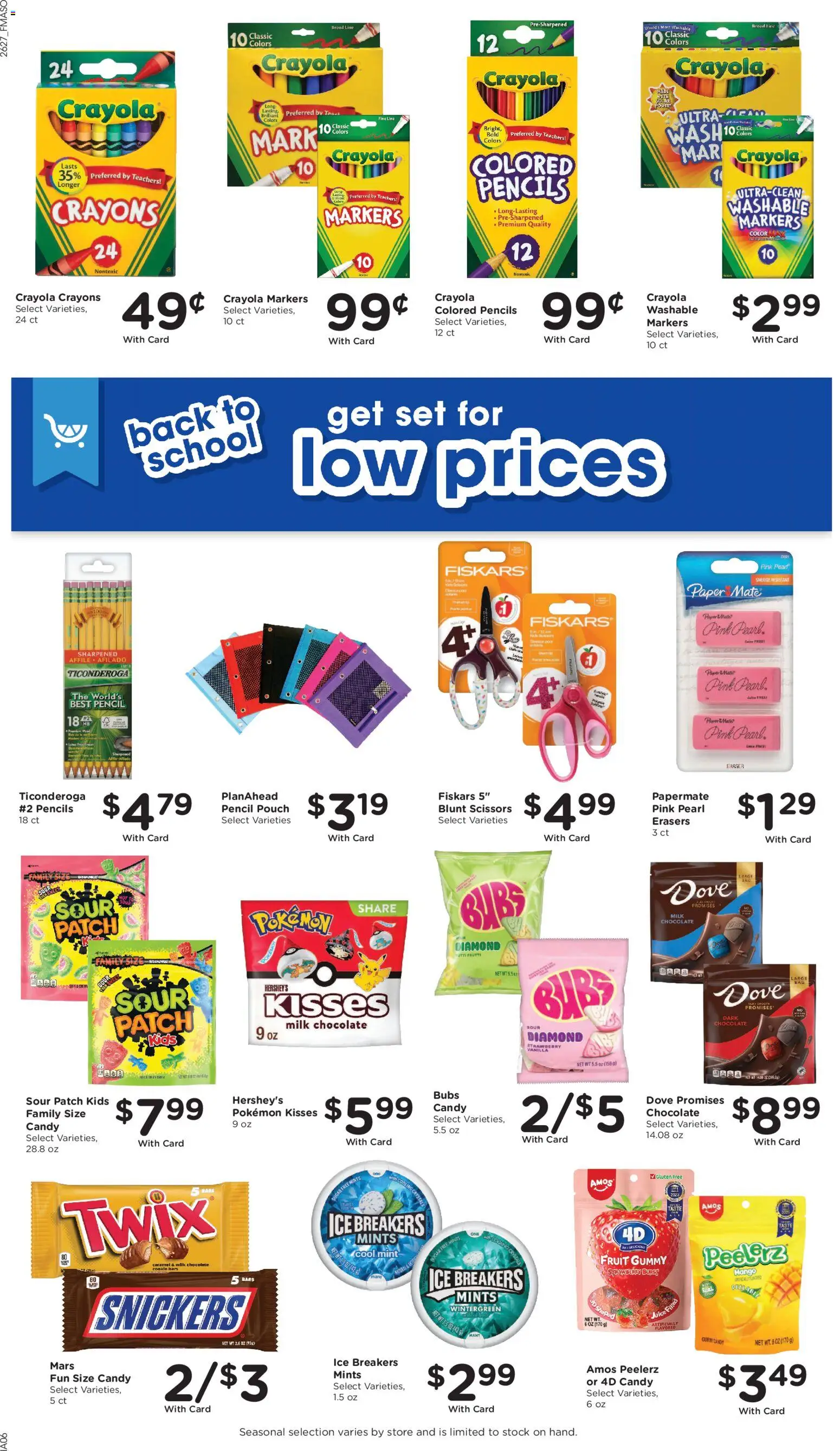 Fred Meyer Weekly Ad - valid from 08/05/2026 | Page: 16 | Products: Pencil, Eraser, Milk, Sugar