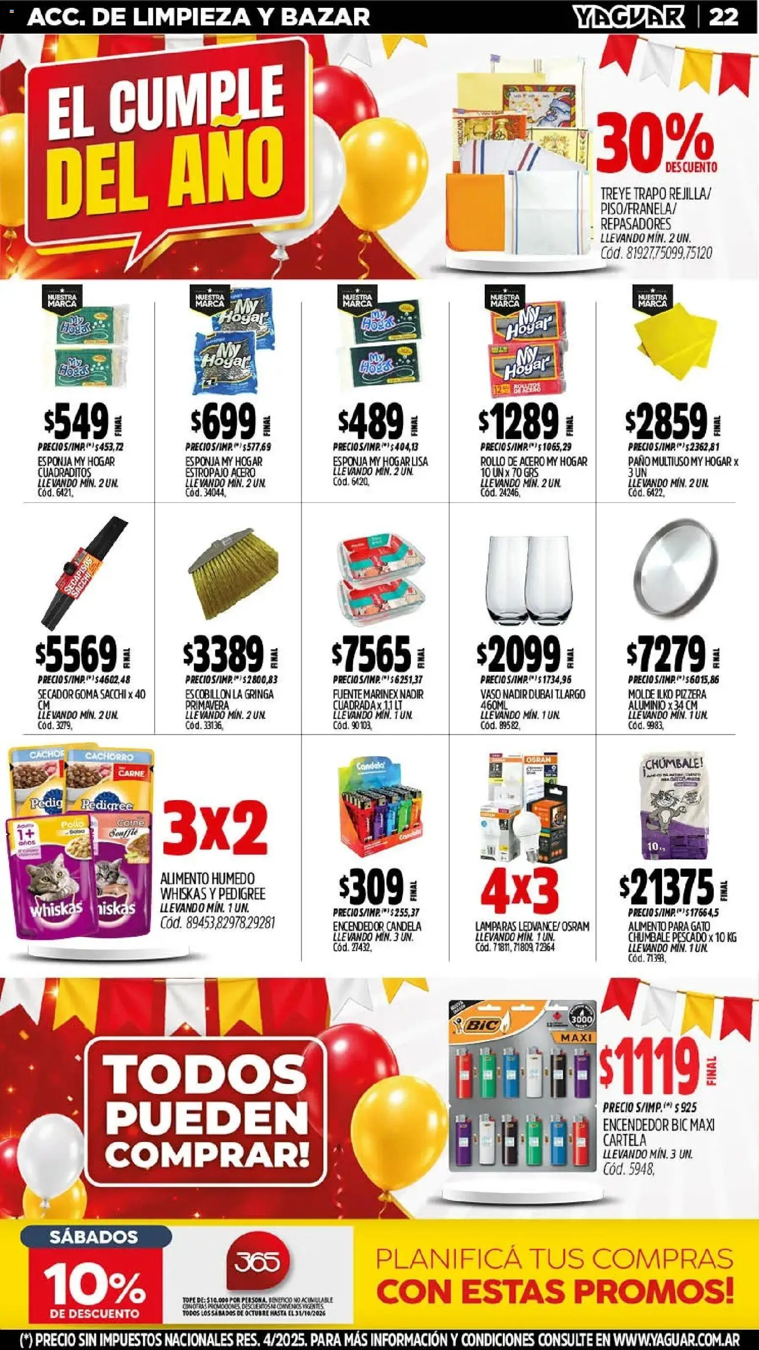 Yaguar - Oferta Semanal Misiones │ válido desde el 12/10/2026 | Página: 24