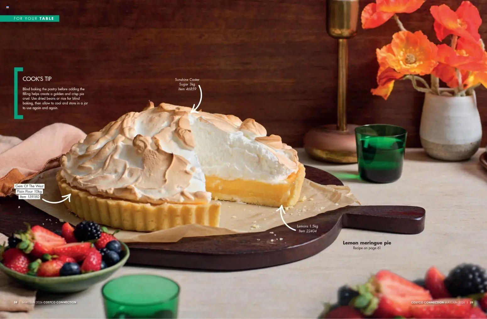 Costco catalogue - valid from 01.05.2026 | Page: 30 | Products: Table, Pastry, Sugar, Lemon