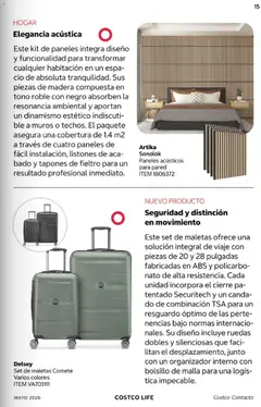 Vista previa de Costco Revista Mayo 2026, nuevo folleto de la tienda, válido en México a partir del 01.05.2026 | Página: 15
