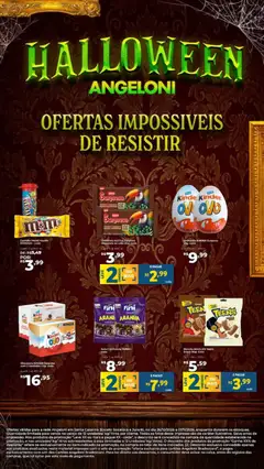 Angeloni ofertas Halloween - Pré-Visualização do folheto da loja Angeloni, válido de 26/10/2026