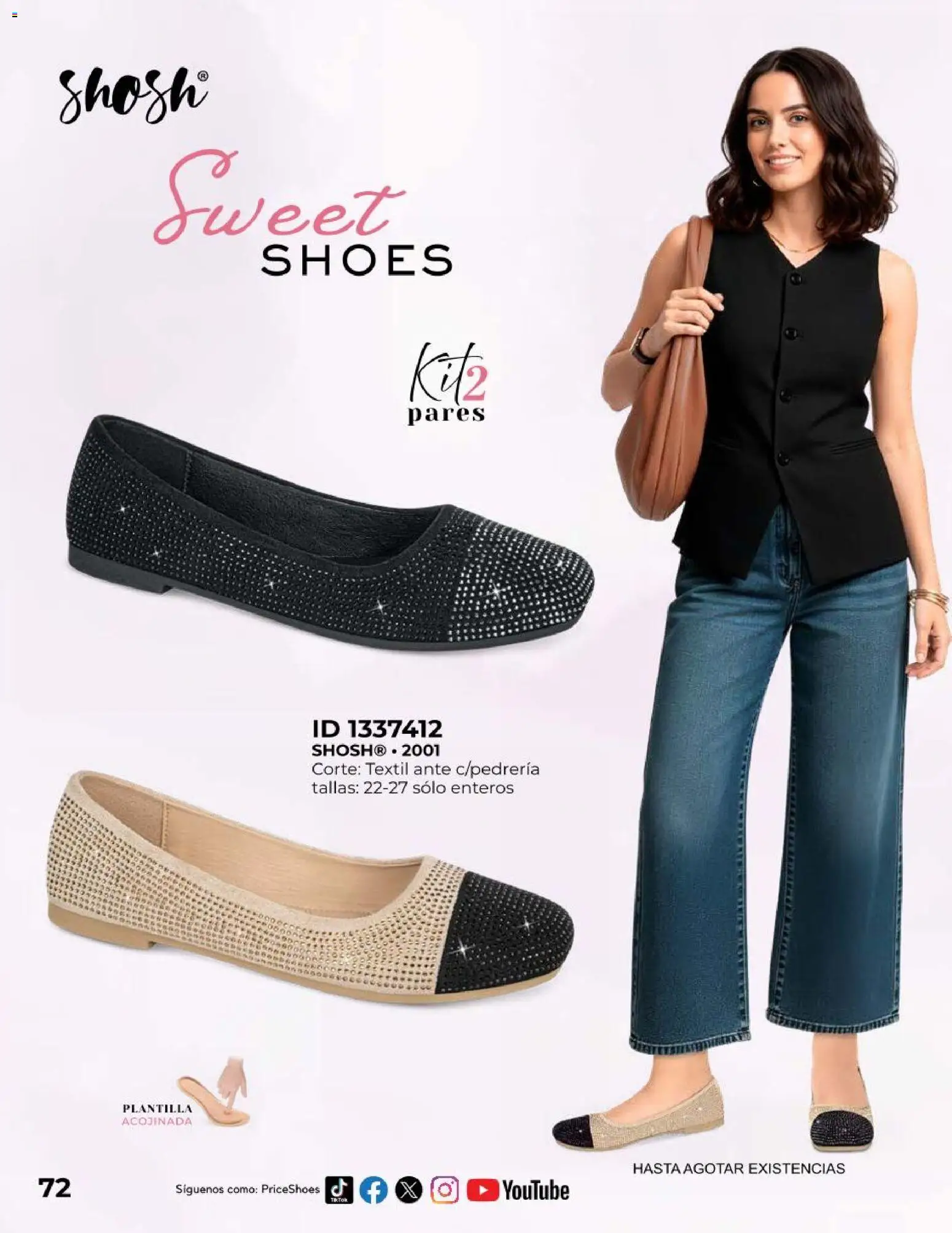 Nuevas ofertas de Price Shoes válidas en toda la República Mexicana desde el 01/10/2026. ¡Encuentra las mejores ofertas en Price Shoes catálogo Exclusivos! | Página: 72