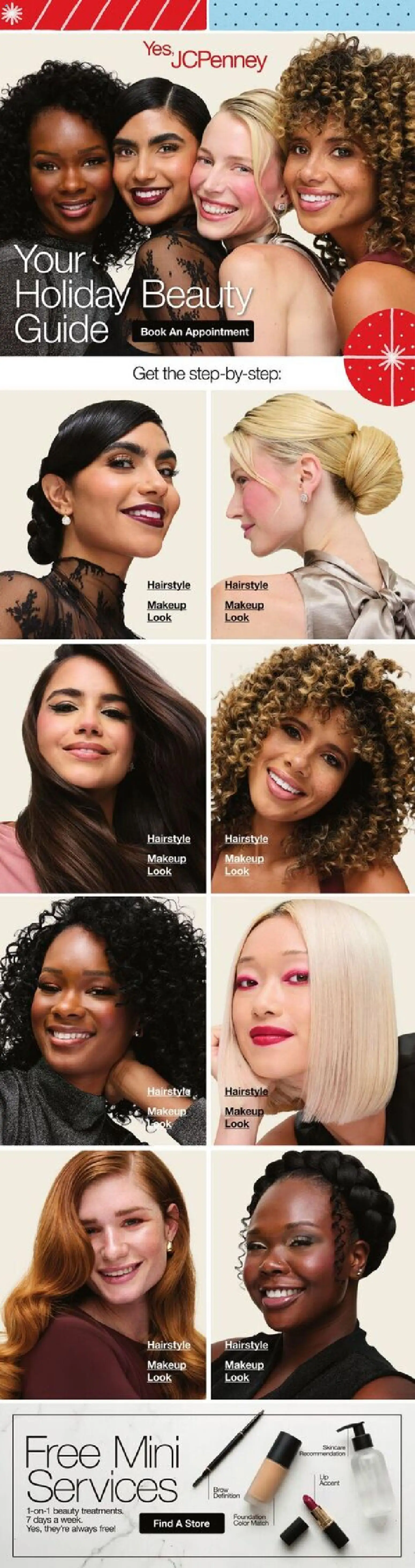 JCPenney Your Holiday Beauty Guide - valid from 10/26/2026 | Page: 1