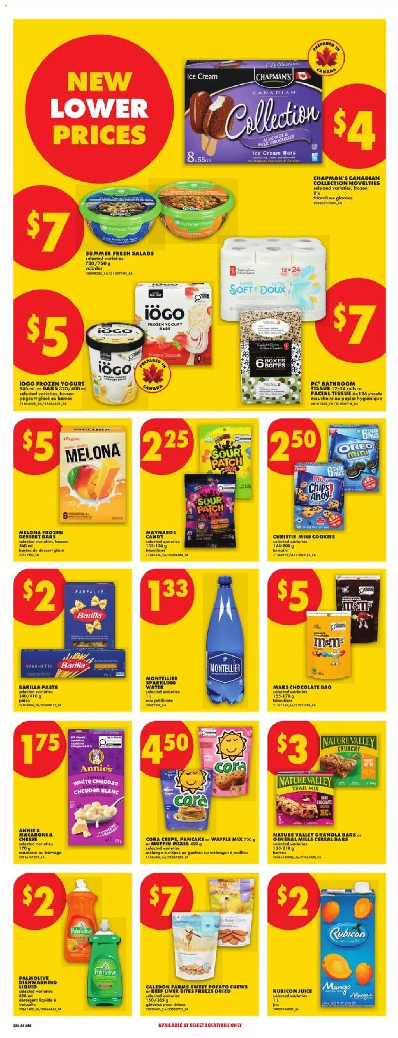 No Frills flyer valid from Jul 16, 2026 | Page: 12 | Products: Oreo, Spaghetti, Almonds, Milk