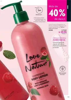 Vista previa de folleto Oriflame catálogo - Campaña 9 de la Oriflame válido desde 20/06/2026 | Página: 119 | Productos: Crema