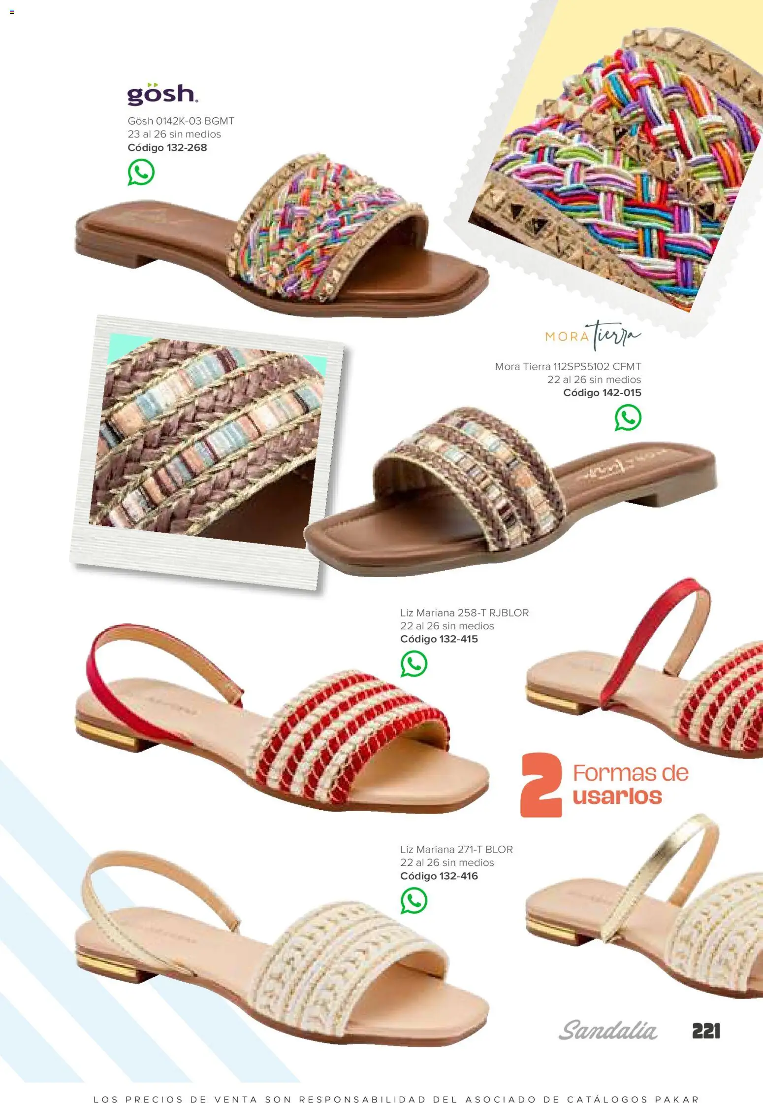 Nuevas ofertas de SC Pakar válidas en toda la República Mexicana desde el 30/01/2026. ¡Encuentra las mejores ofertas en SC Pakar catálogo Primavera / Verano! | Página: 221
