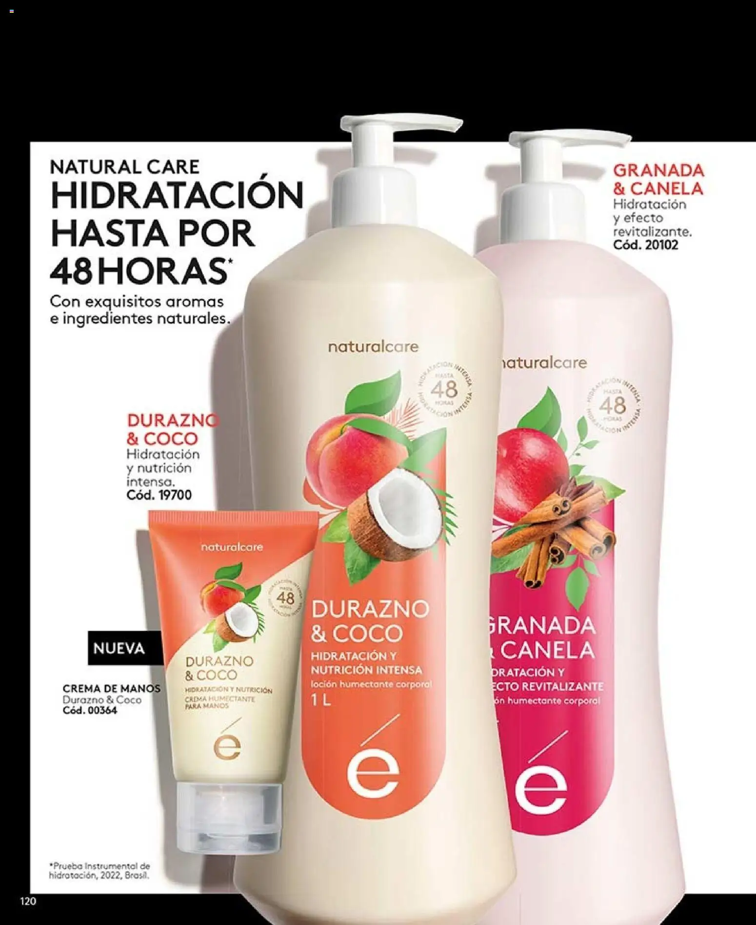 Catálogo Ésika Campaña 13 │ válido desde el 26.07.2026 | Página: 120 | Productos: Coco, Granada, Crema, Ingredientes