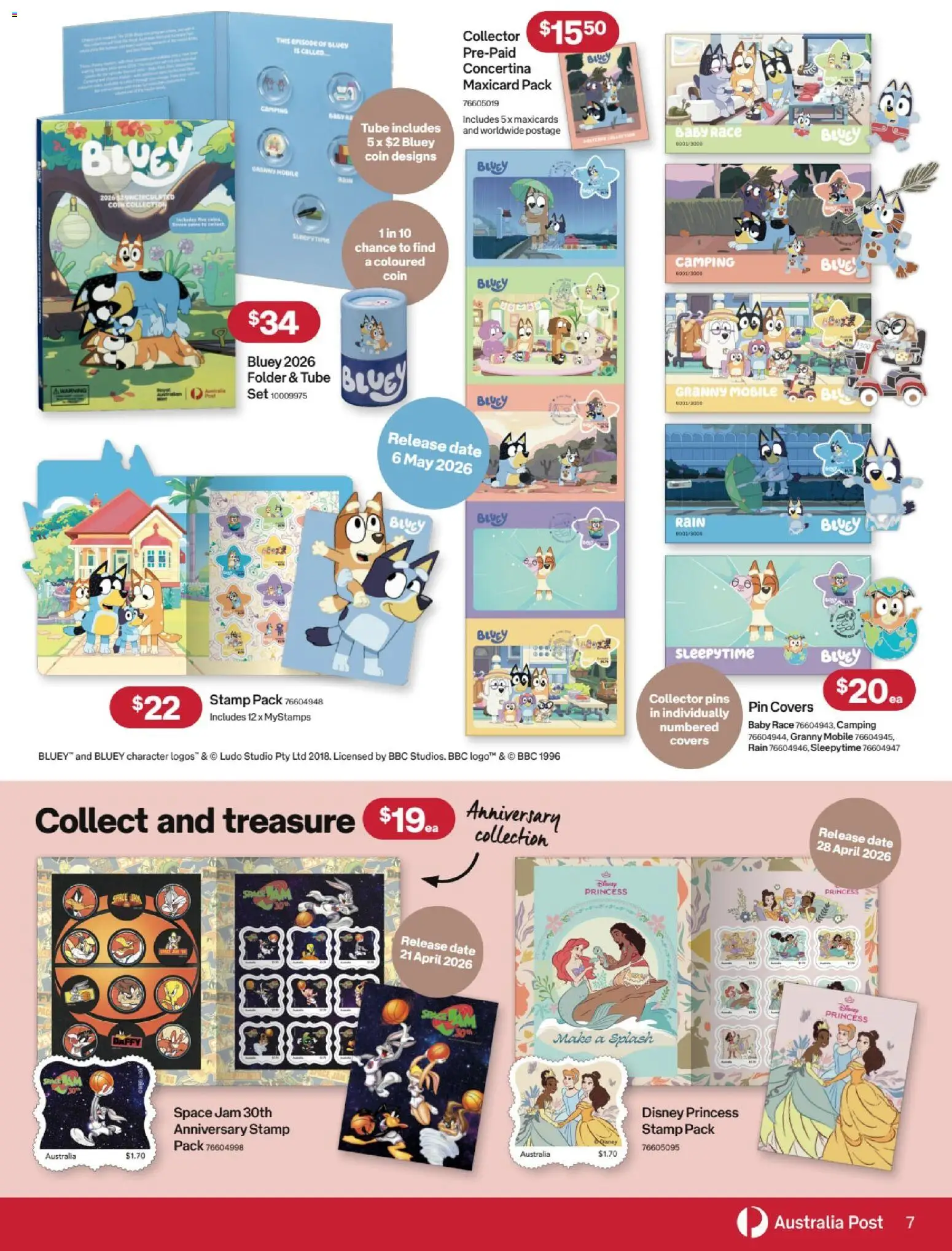 Australia Post catalogue - valid from 08.04.2026 | Page: 7 | Products: Date, Mobile