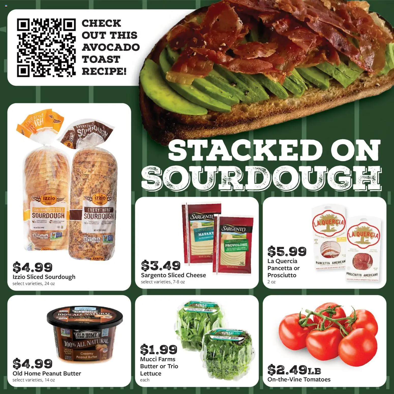 Fareway Monthly Ad - valid from 08/31/2026 | Page: 7 | Products: Sliced cheese, Butter, Avocado, Pancetta