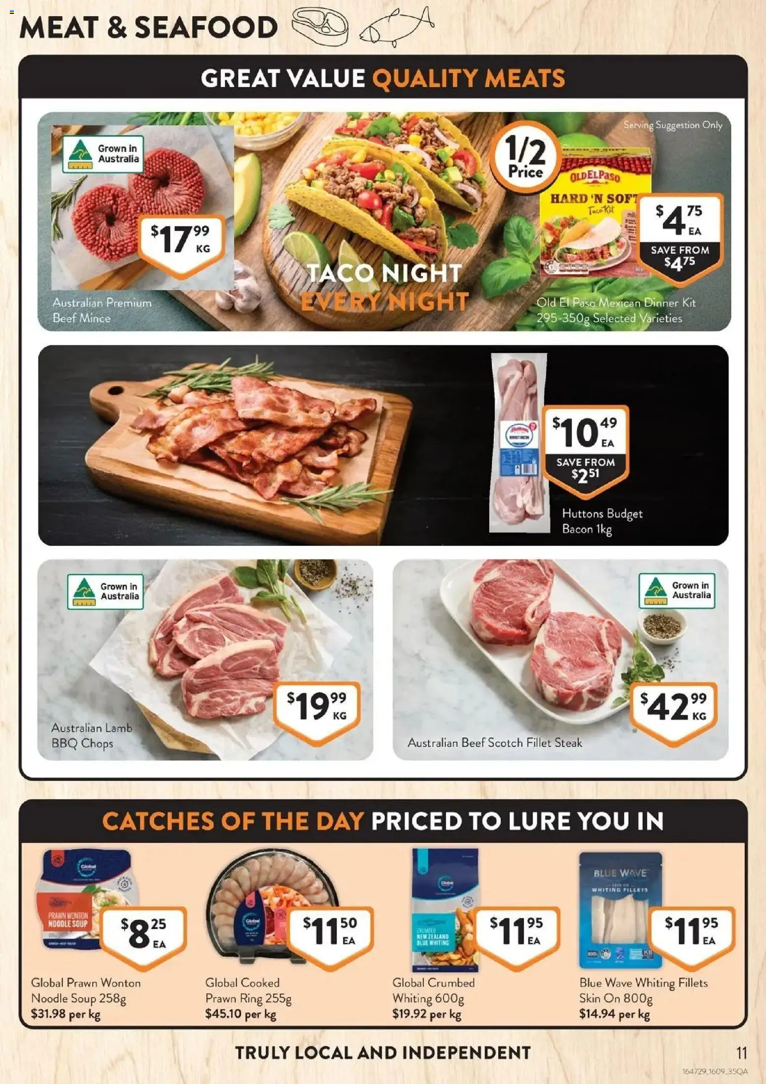 Foodworks catalogue - valid from 16/09/2026 | Page: 11 | Products: Lamb, Meat, Steak, Scotch