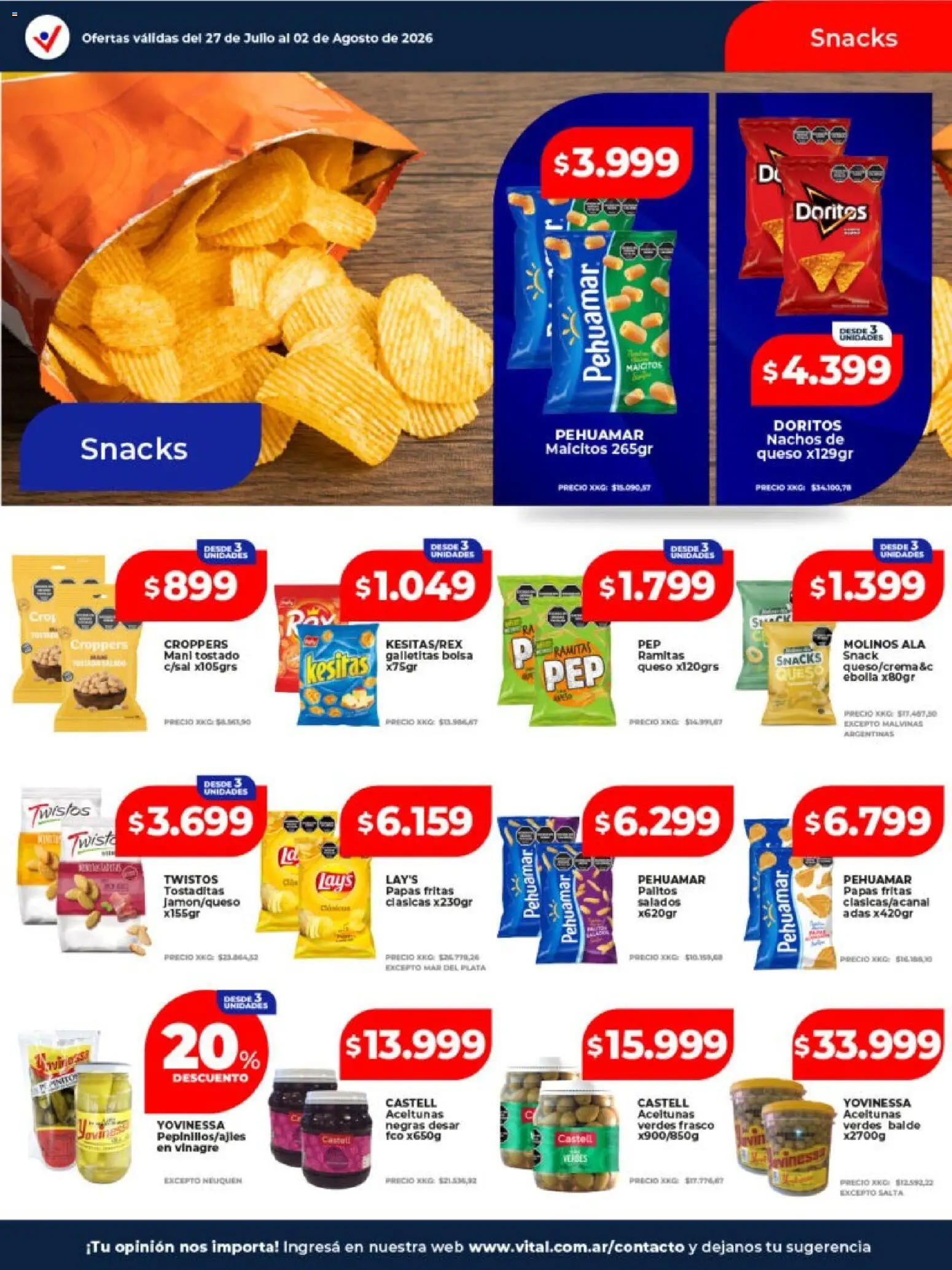 Vital - Ofertas │ válido desde el 27/07/2026 | Página: 21