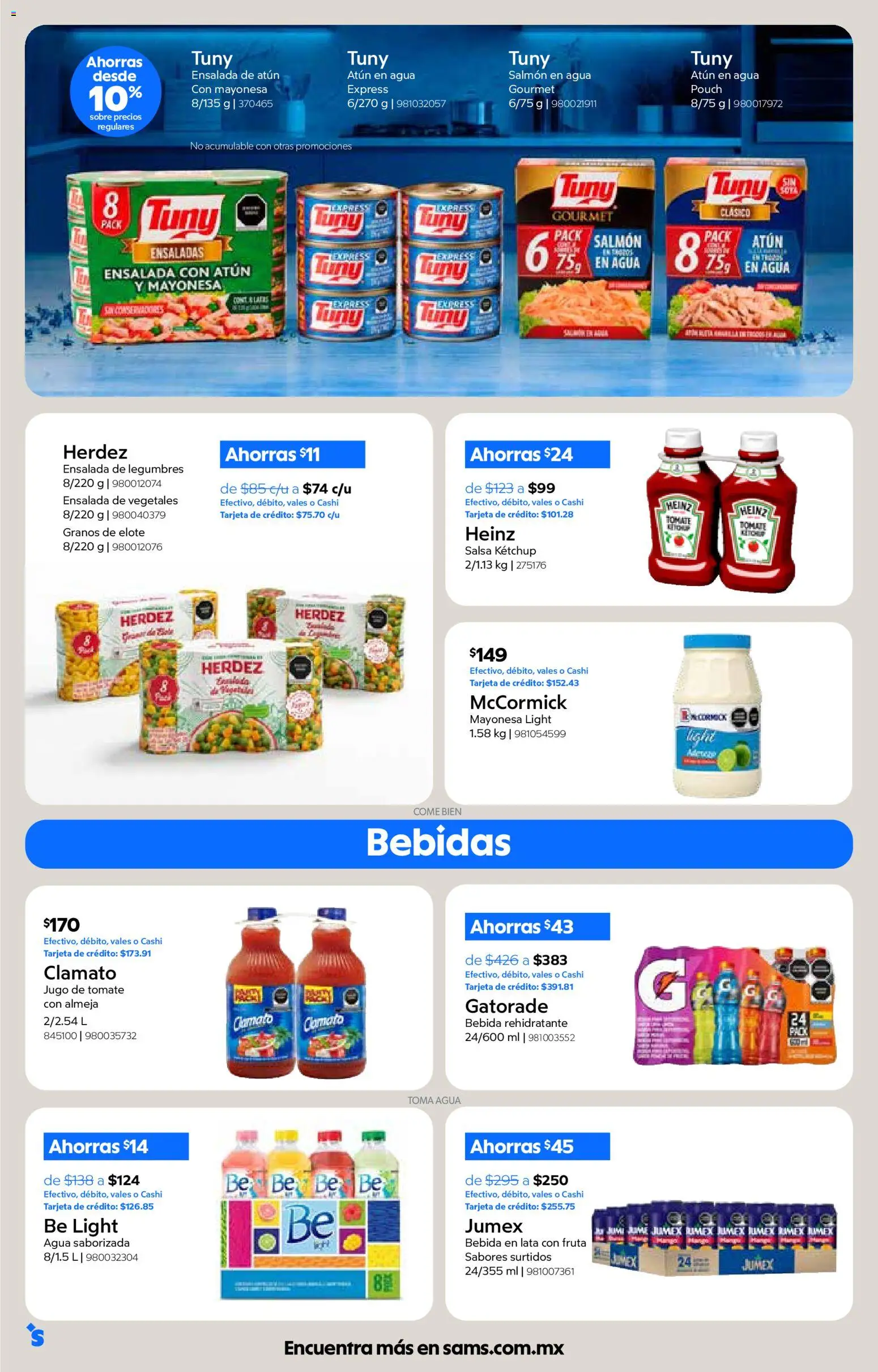 Nuevas ofertas de Sam's Club válidas en toda la República Mexicana desde el 01/10/2026. ¡Encuentra las mejores ofertas en Sam's Club catálogo! | Página: 14