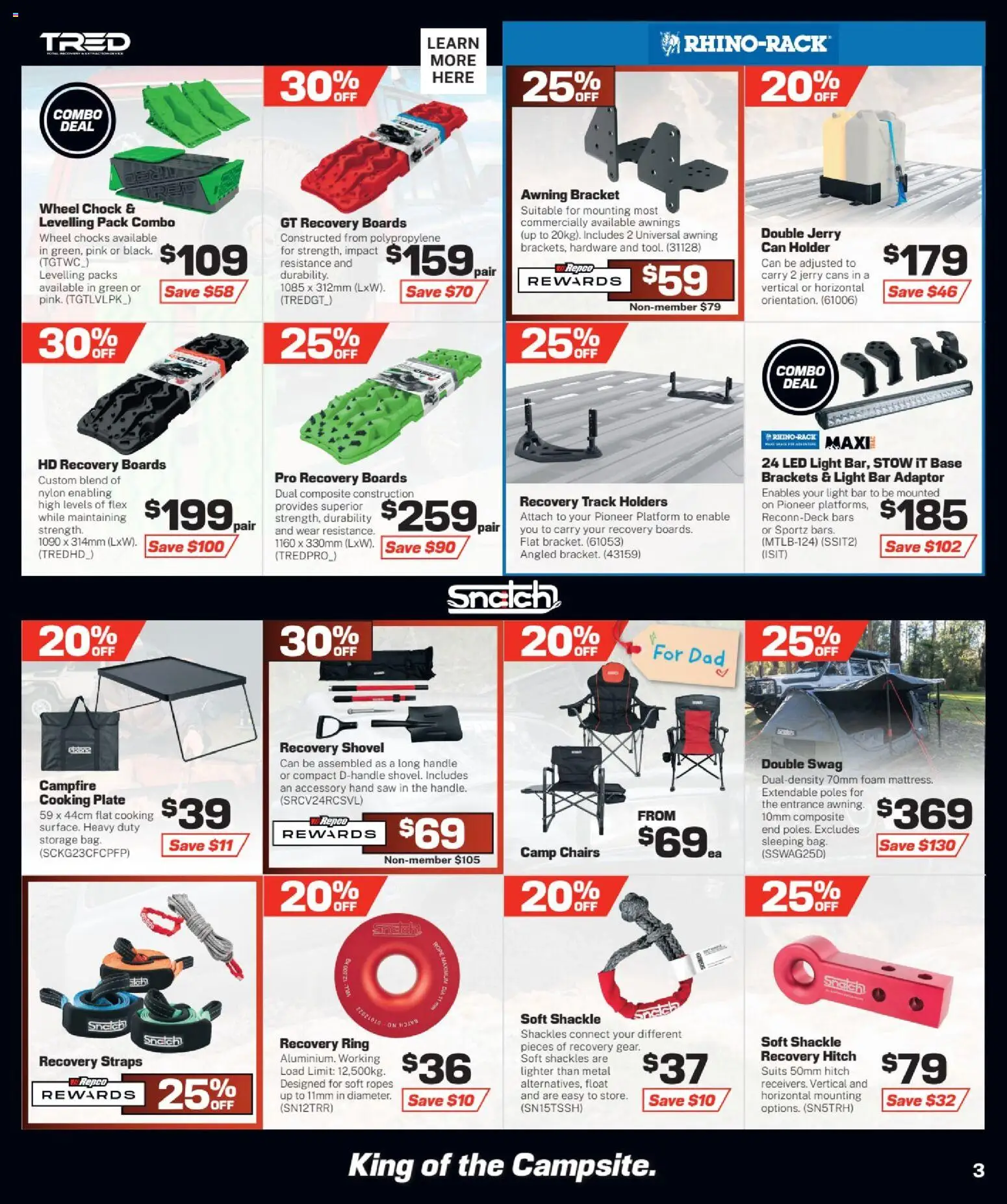 Repco catalogue - valid from 05/08/2026 | Page: 3 | Products: Light, Saw, LED light, Bag