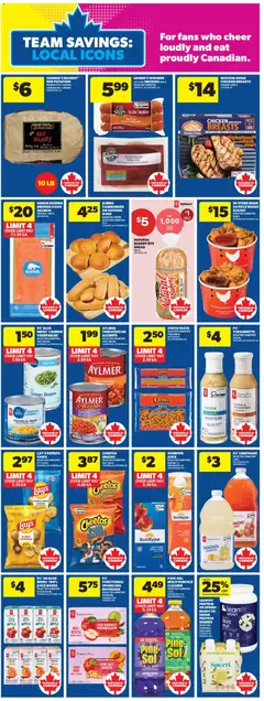 Preview of Real Canadian Superstore weekly flyer - AB from shop Real Canadian Superstore valid from Jul 9, 2026 | Page: 10 | Products: Tea, Potatoes, Ridge, Chicken