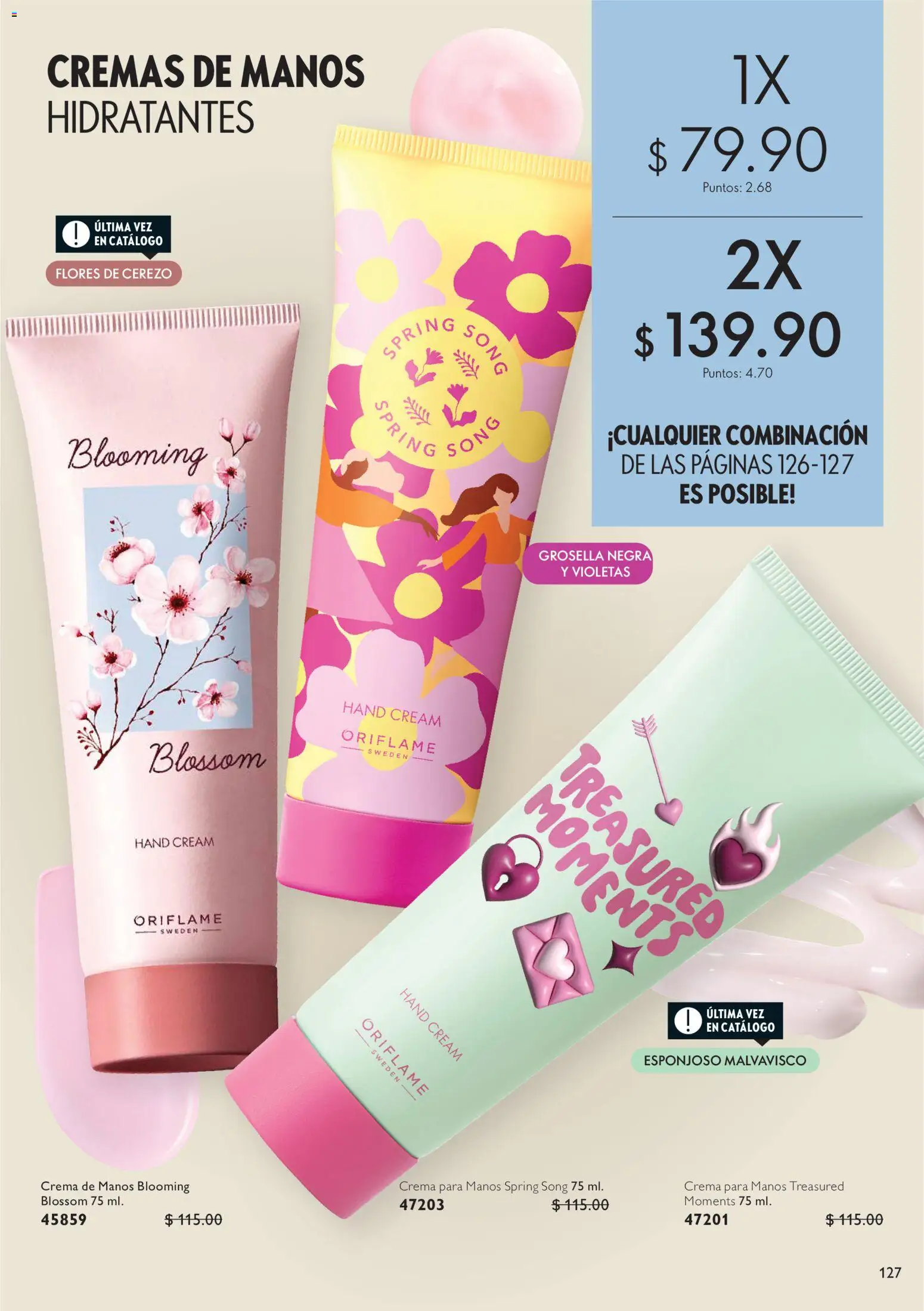 Nuevas ofertas de Oriflame válidas en toda la República Mexicana desde el 30.05.2026. ¡Encuentra las mejores ofertas en Oriflame campaña 8 2026! | Página: 127 | Productos: Limpiador, Toner