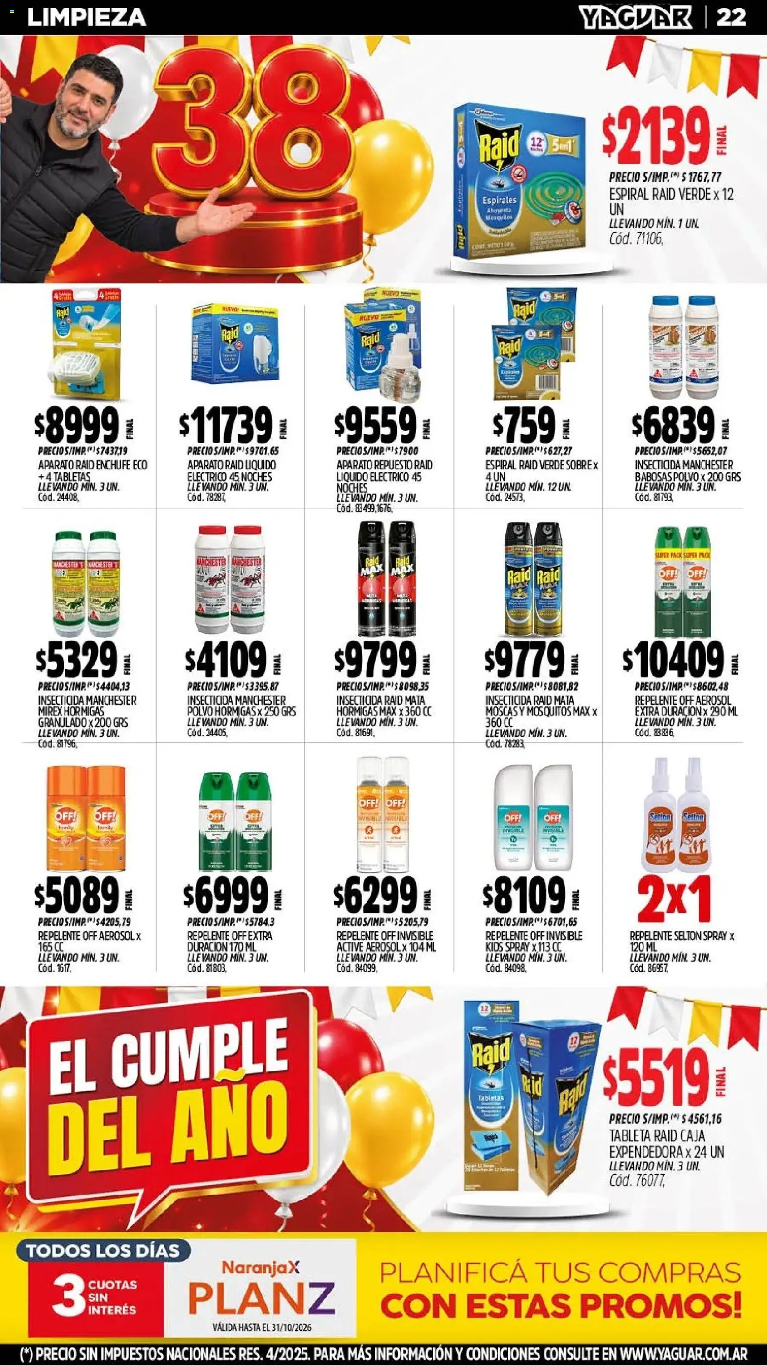 Yaguar - Oferta Semanal Misiones │ válido desde el 05/10/2026 | Página: 21