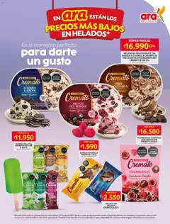 Ara catálogo -  Vista previa de la revista de la tienda Ara valido desde el 04.06.2026 | Página: 6 | Productos: Helado, Limón, Mango, Maracuyá