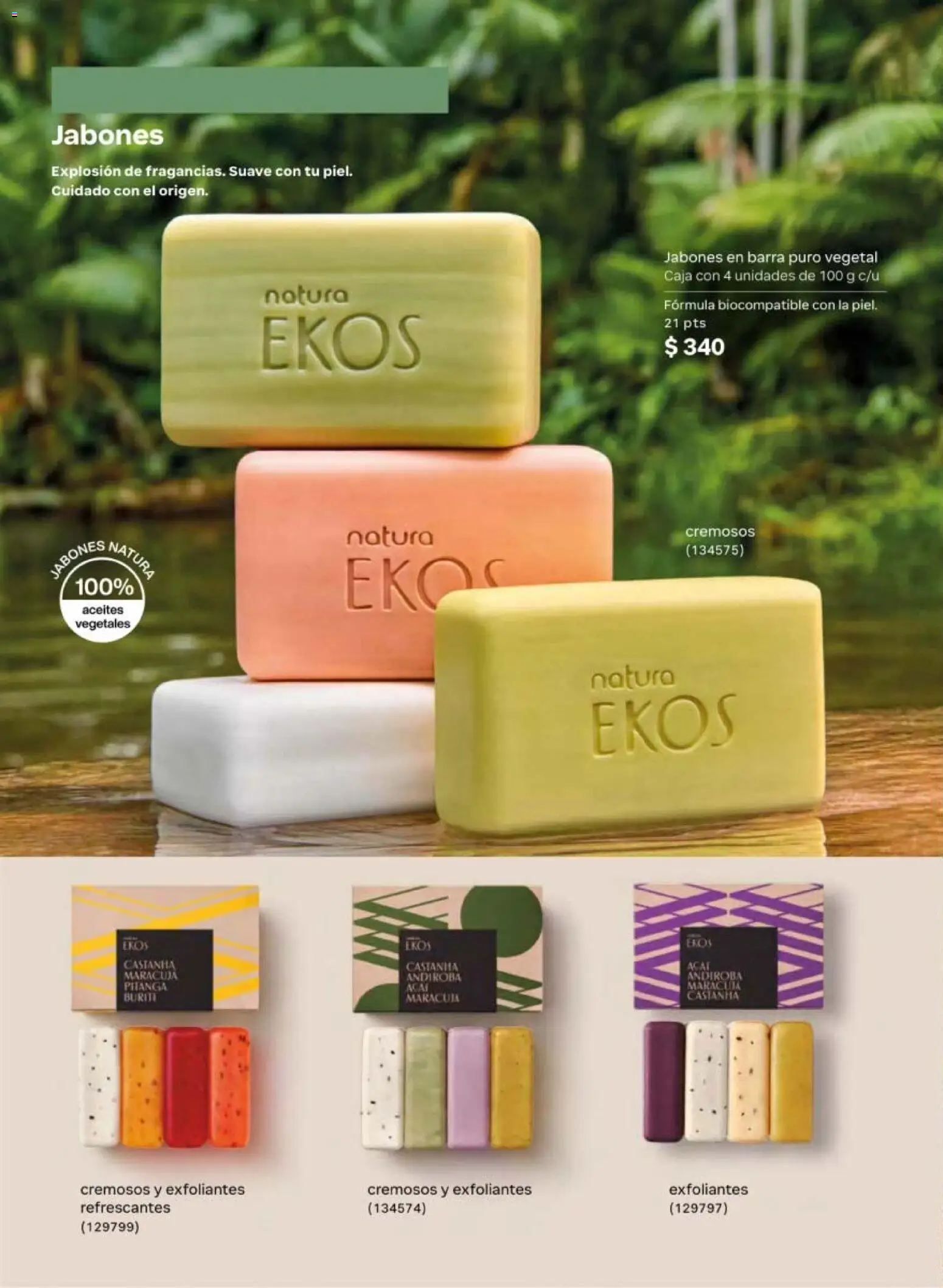 Nuevas ofertas de Natura válidas en toda la República Mexicana desde el 10/07/2026. ¡Encuentra las mejores ofertas en Natura campaña 11 2026! | Página: 110 | Productos: Barra, Caja