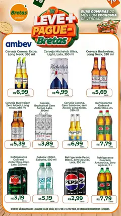 Bretas ofertas Bebidas - Pré-Visualização do folheto da loja Bretas, válido de 01/09/2026