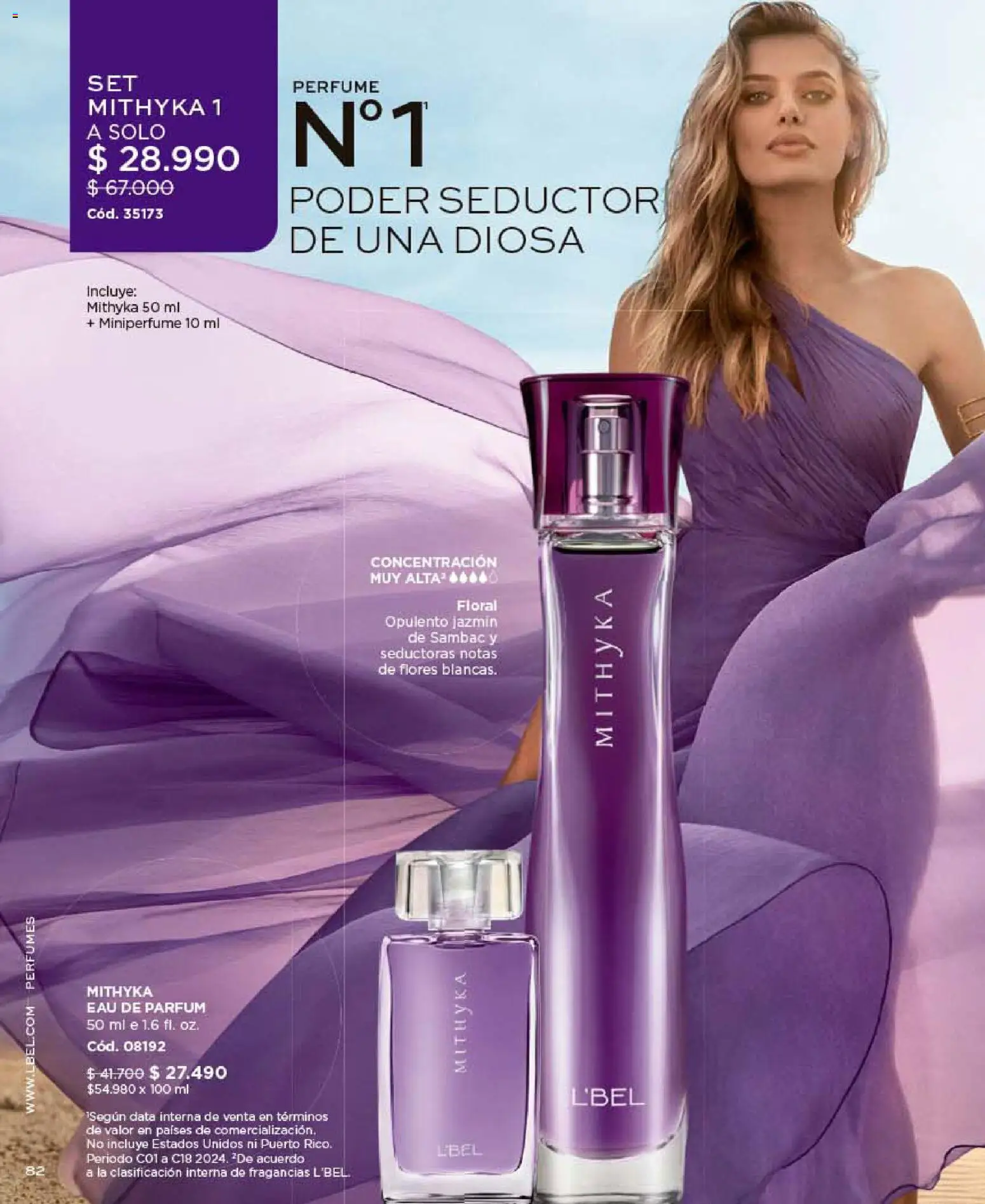 Catálogo L'Bel Campaña 10 │ válido desde el 01.06.2026 | Página: 82 | Productos: Perfume