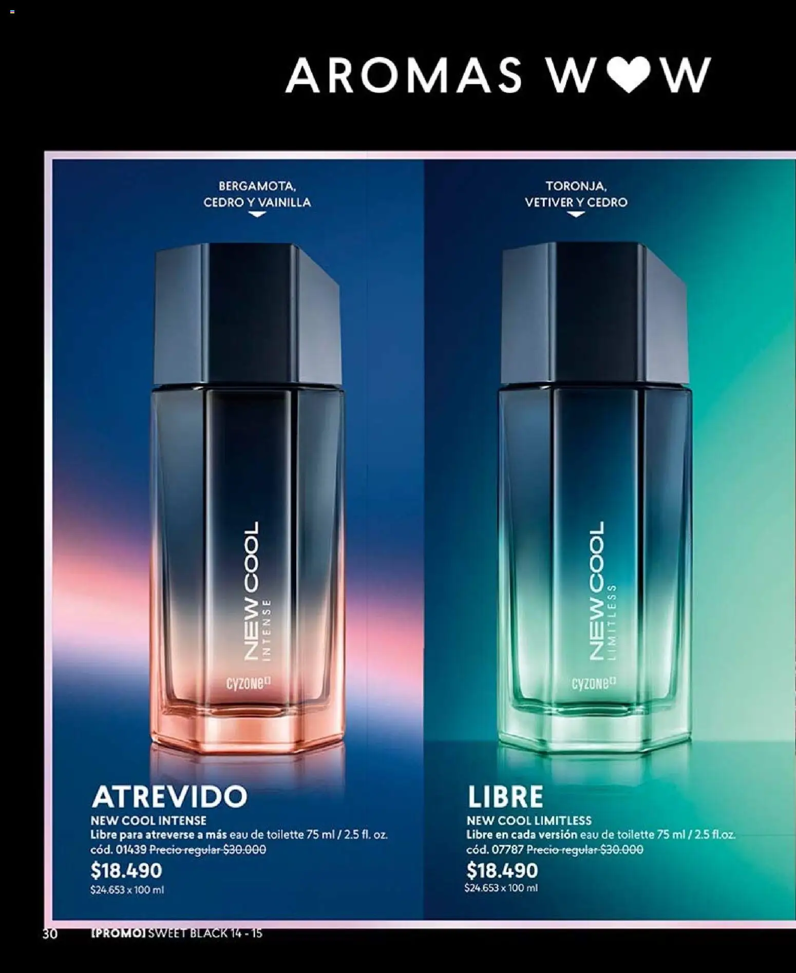 Catálogo CyZone Campaña 13 │ válido desde el 26.07.2026 | Página: 30 | Productos: Eau de toilette, Vainilla
