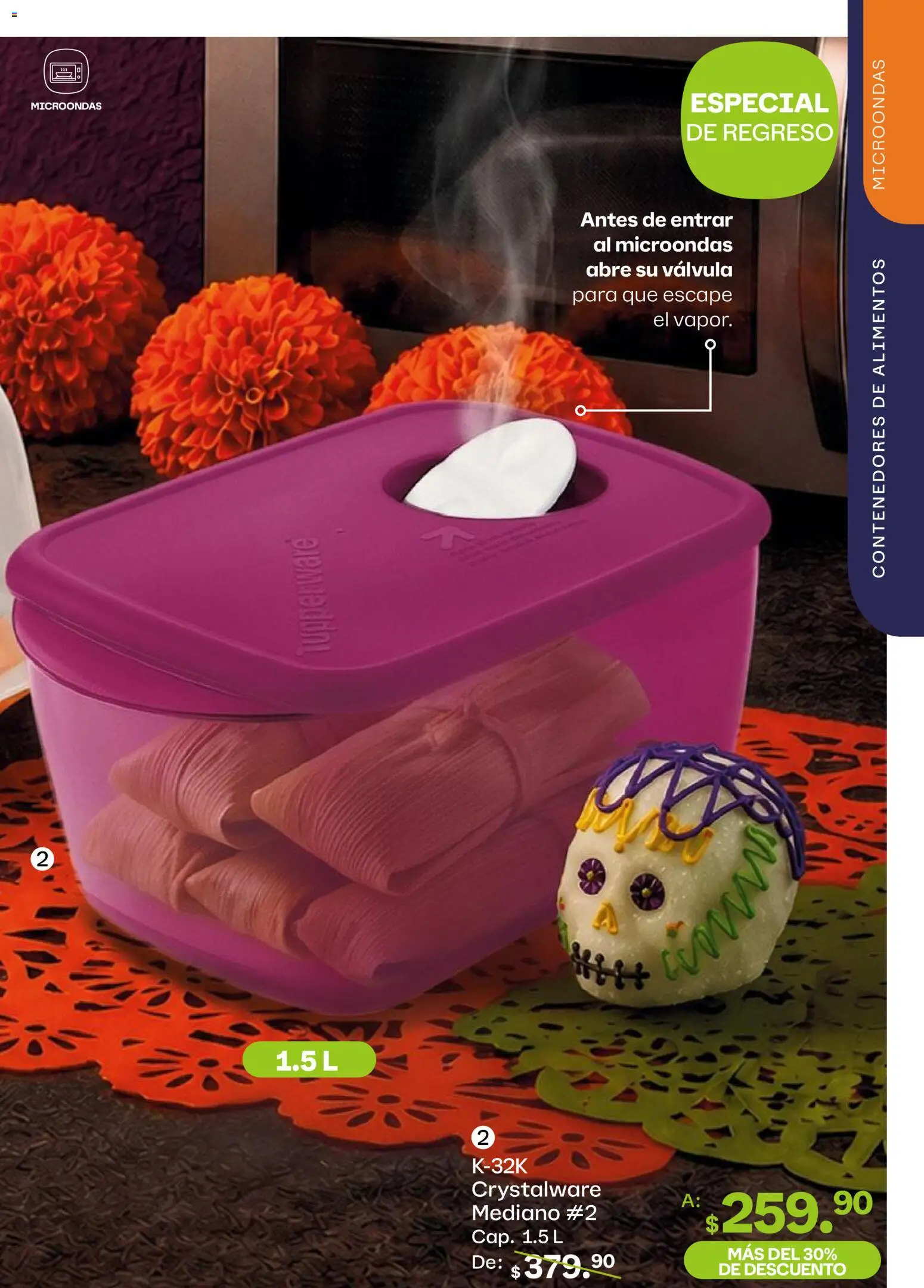 Nuevas ofertas de Tupperware válidas en toda la República Mexicana desde el 05/10/2026. ¡Encuentra las mejores ofertas en Tupperware catálogo! | Página: 57