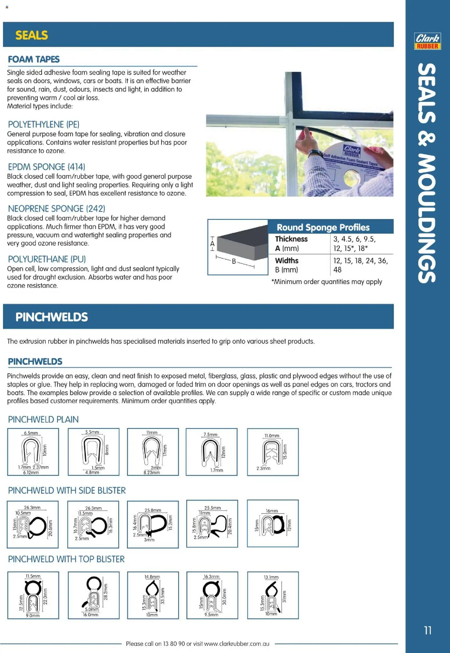 Clark Rubber catalogue - valid from 02.04.2026 | Page: 11 | Products: Compression, Door, Light, Water