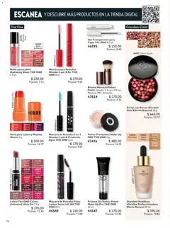 Vista previa de Oriflame campaña 10 2026, nuevo folleto de la tienda, válido en México a partir del 11/07/2026 | Página: 98 | Productos: Máscara, Agua, Máscara de pestañas, Brillo