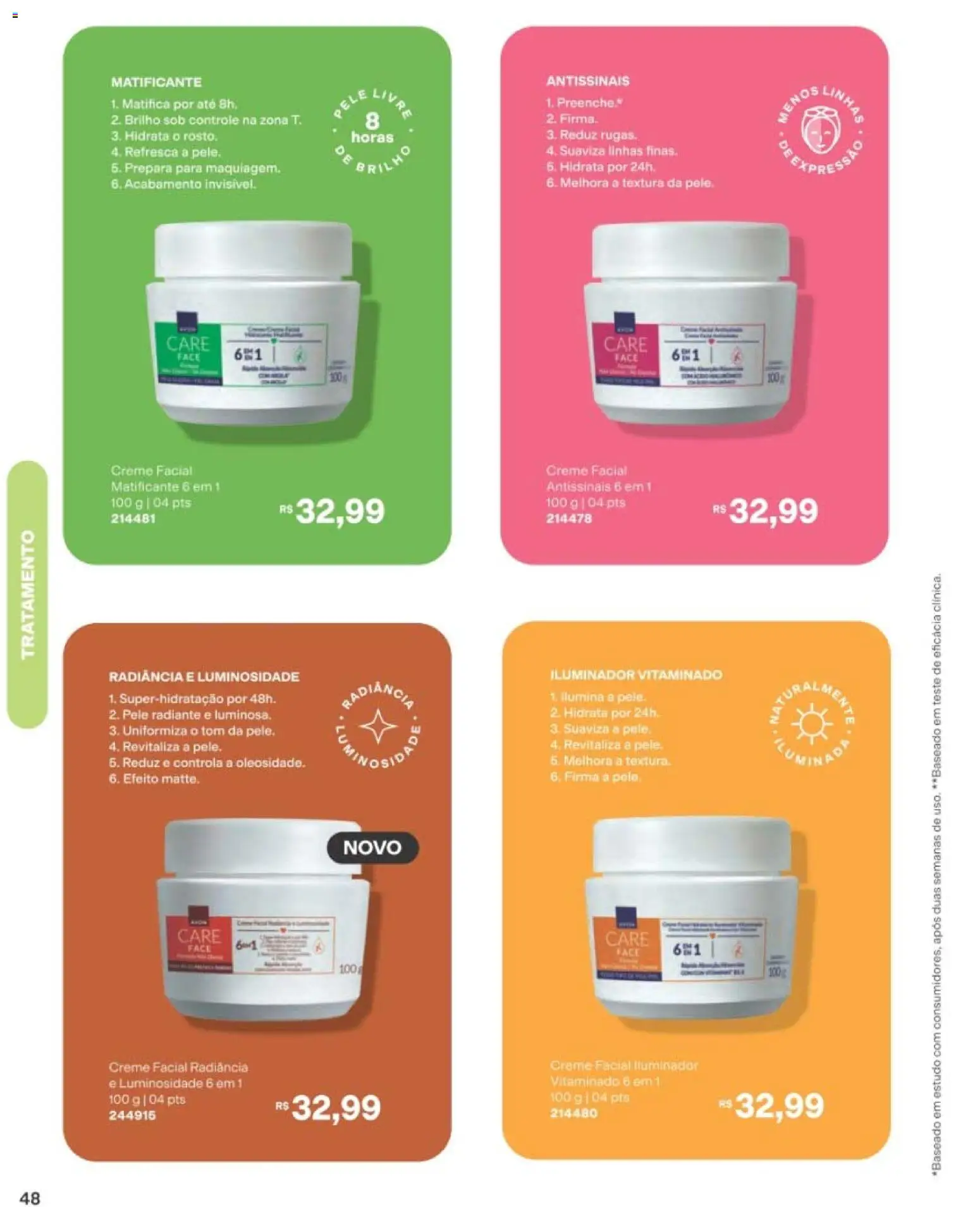 Avon Folheto - válido de 29/06/2026 | Página: 48 | Produtos: Creme, Iluminador