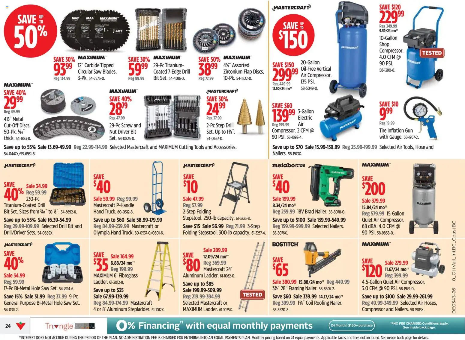 Canadian Tire flyer valid from Oct 22, 2026 | Page: 23