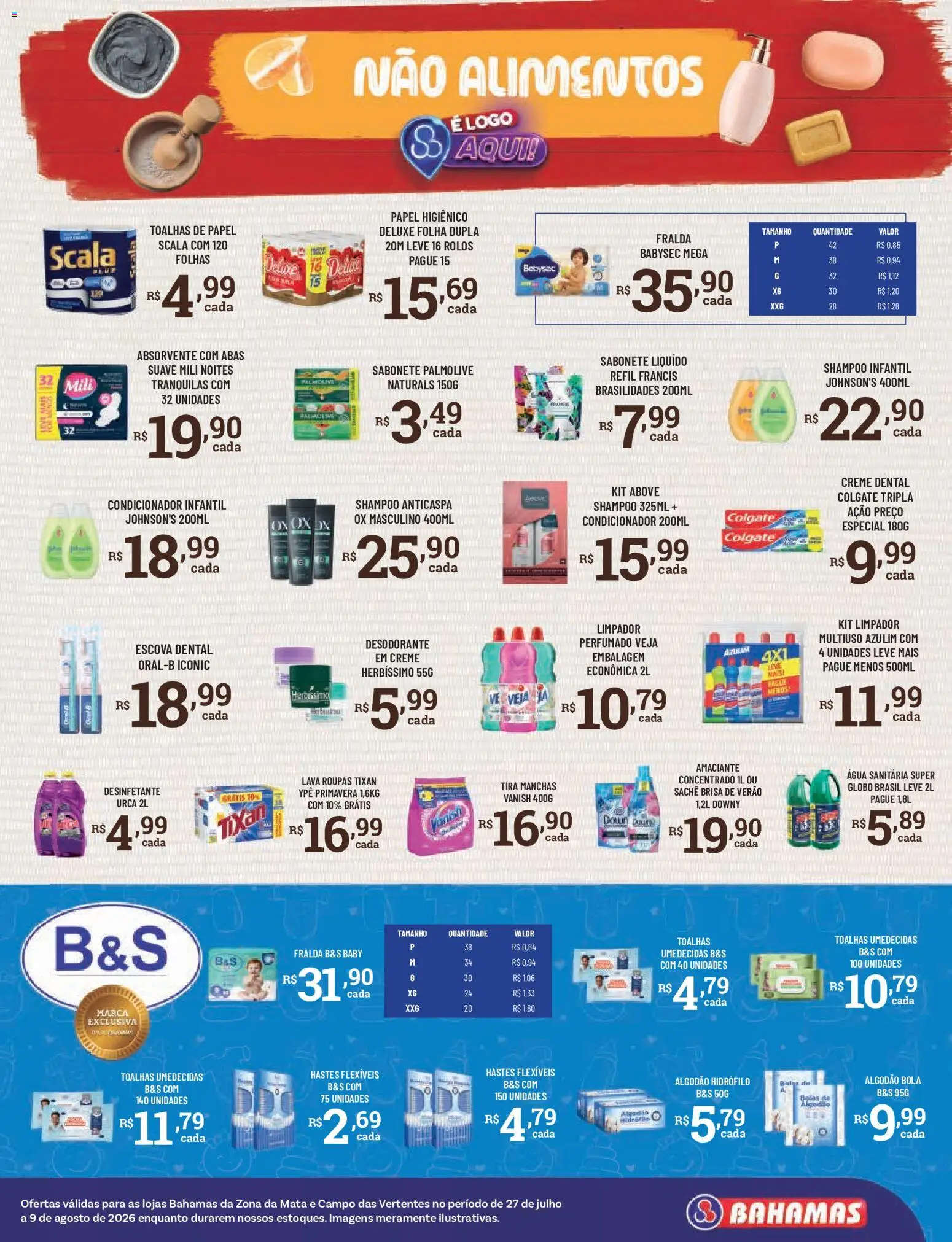 Bahamas Supermercados Folheto - válido de 27/07/2026 | Página: 11
