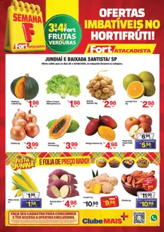 Fort Atacadista ofertas Frutas, Verduras - Pré-Visualização do folheto da loja Fort Atacadista, válido de 02.06.2026