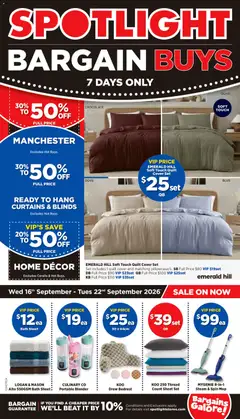 Preview of Spotlight catalogue Bargain Buys - valid from 16/09/2026