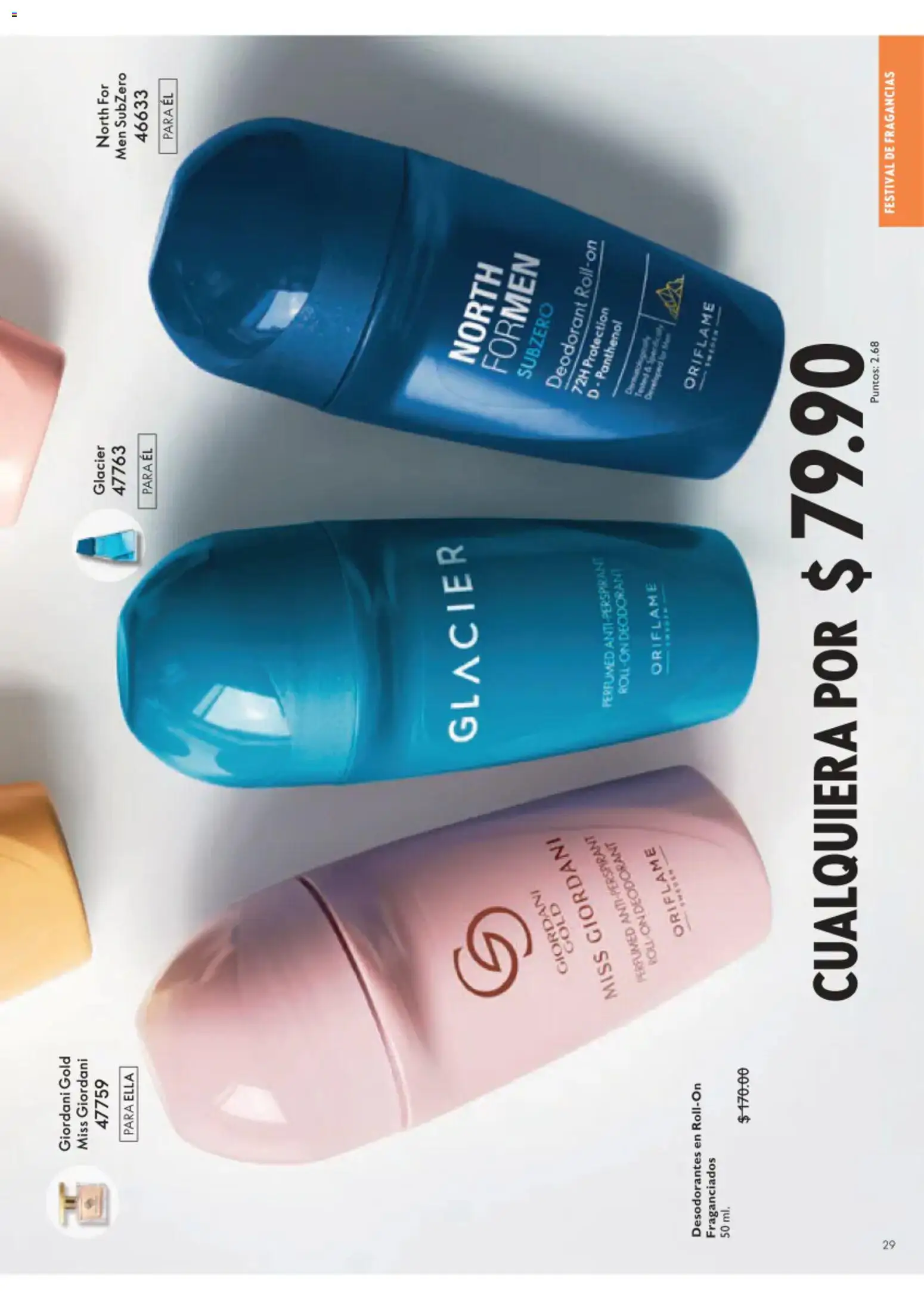 Nuevas ofertas de Oriflame válidas en toda la República Mexicana desde el 22/08/2026. ¡Encuentra las mejores ofertas en Oriflame campaña 12 2026! | Página: 29