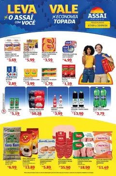 Assaí Atacadista ofertas - PE - Pré-Visualização do folheto da loja Assaí Atacadista, válido de 07/09/2026