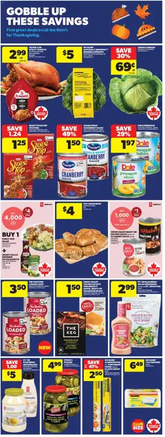 Preview of Real Canadian Superstore weekly flyer / circulaire from shop Real Canadian Superstore valid from Oct 1, 2026 | Page: 11 | Products: Pineapple, Cabbage, Poultry, Pickles
