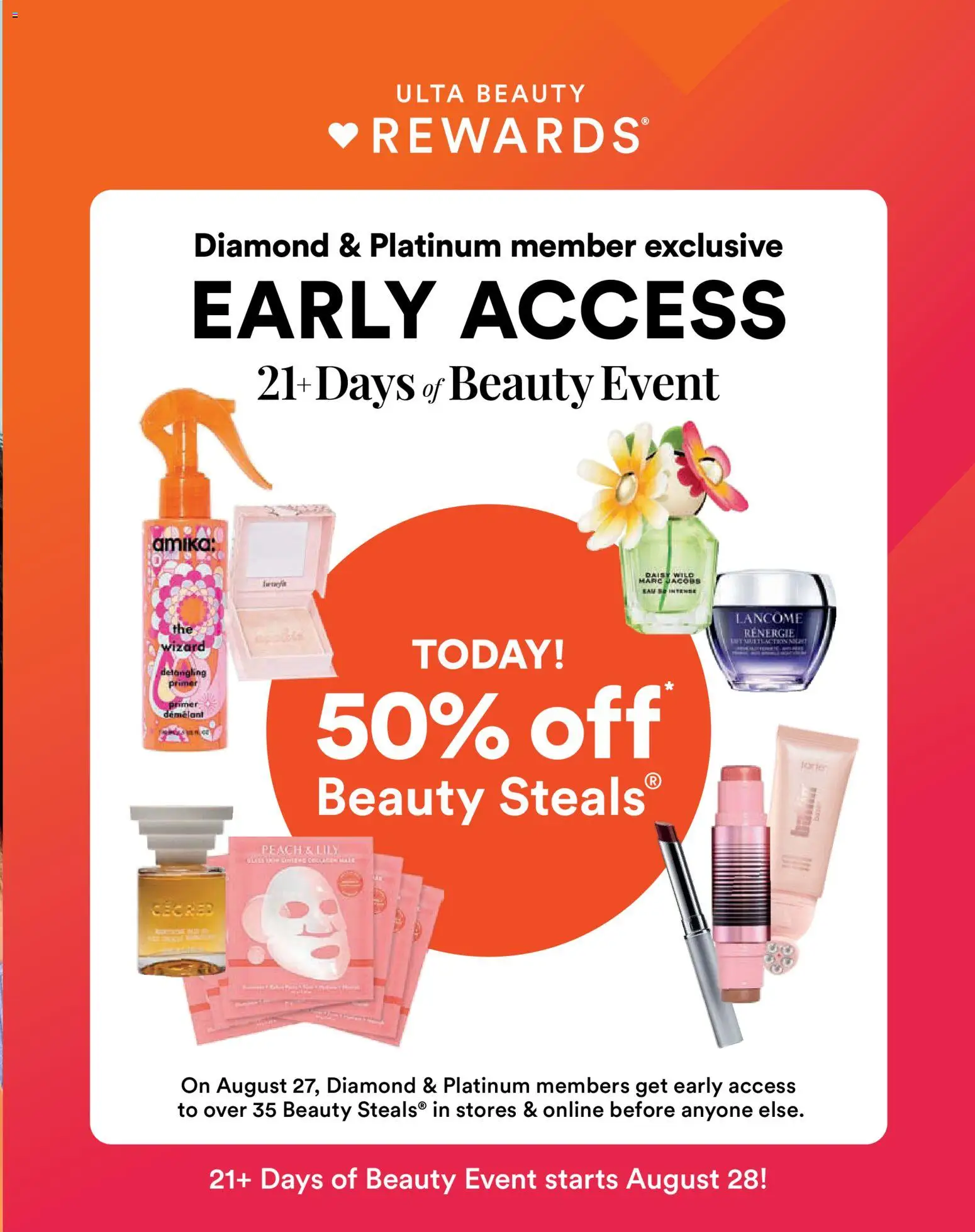 Ulta Beauty 21 Days of Beauty Calendar - valid from 08/28/2026 | Page: 10 | Products: Peach