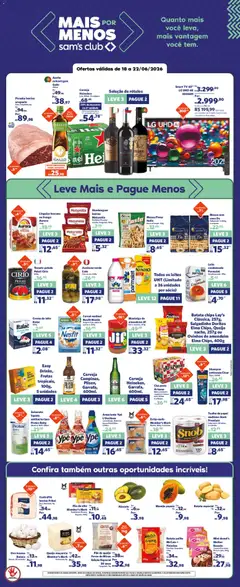 Sam's Club - Ofertas da semana - Pré-Visualização do folheto da loja Sam's Club, válido de 18.06.2026