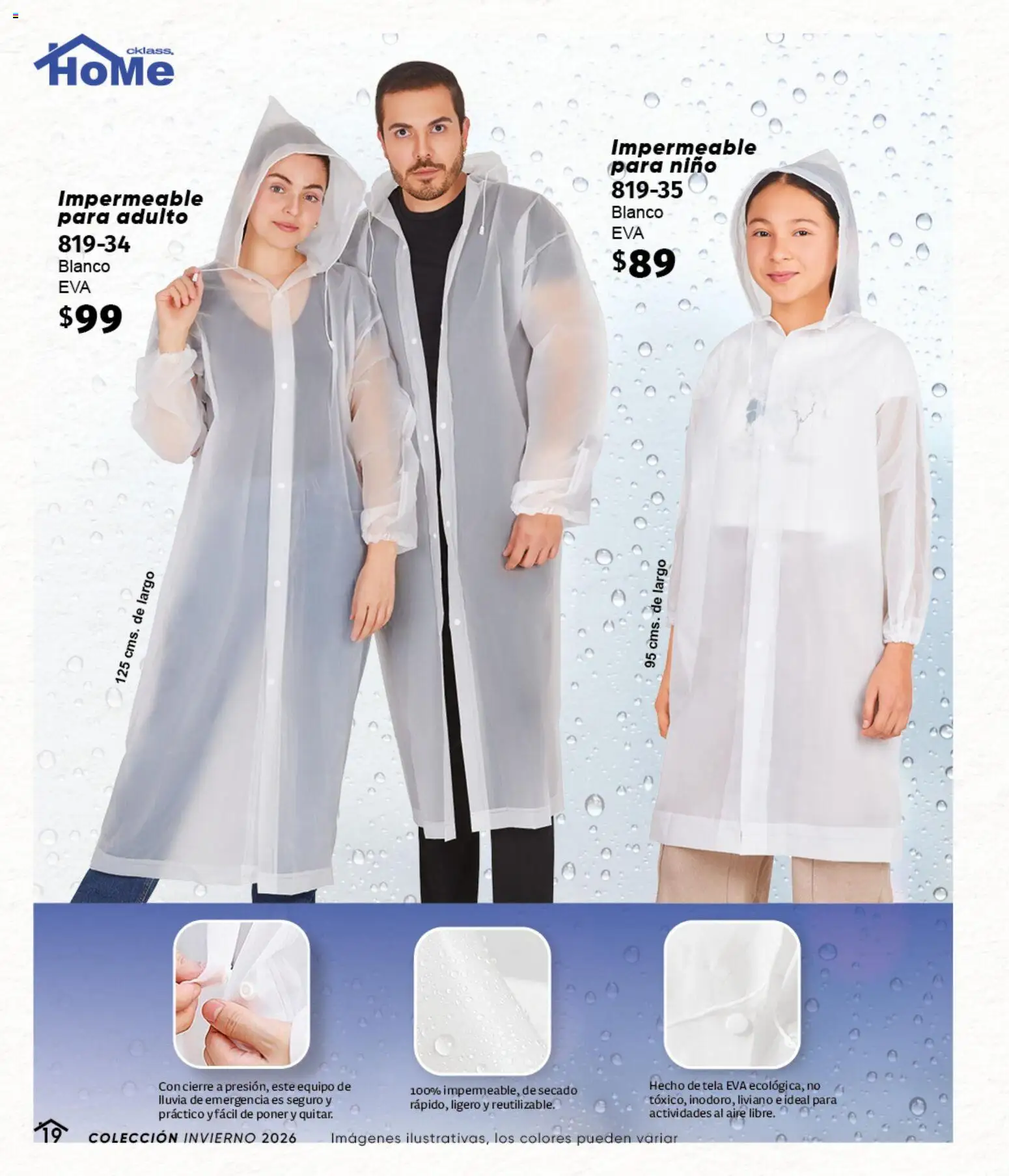 Nuevas ofertas de Cklass válidas en toda la República Mexicana desde el 11/09/2026. ¡Encuentra las mejores ofertas en Cklass catálogo Home Invierno! | Página: 20